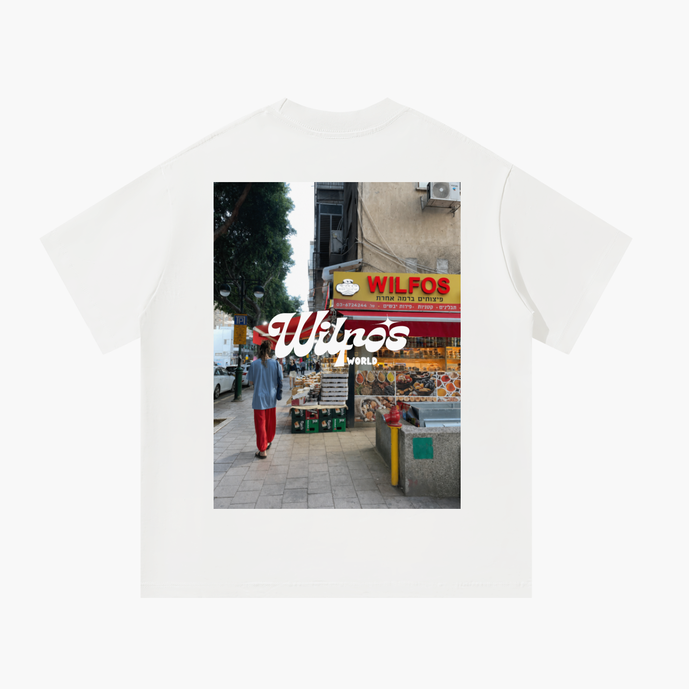 China Town Oversized T-Shirt