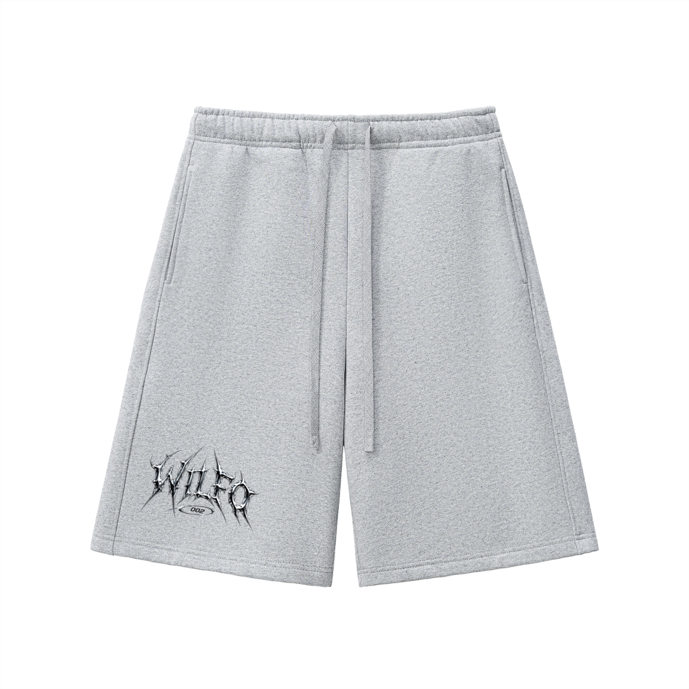 Grey Heavyweight Fleece Shorts