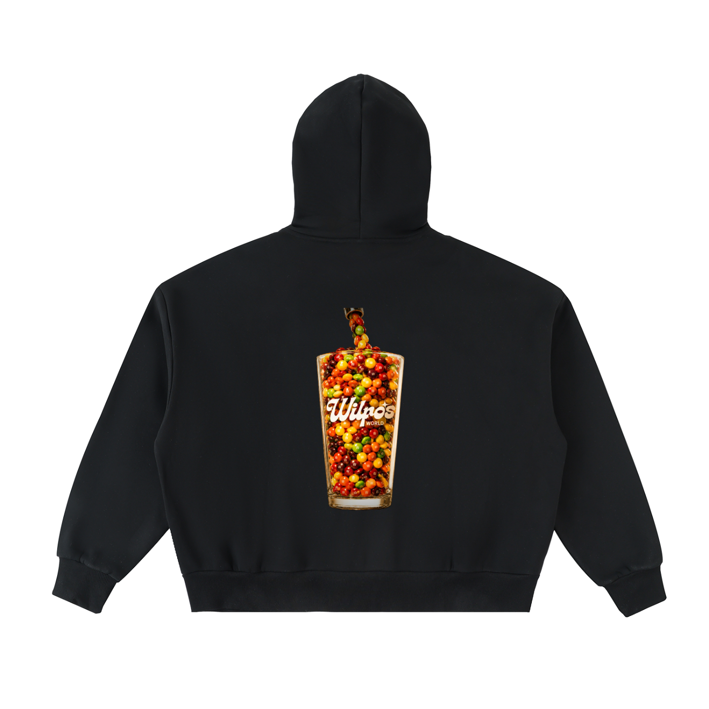 Raining Sweet Full-Zip Boxy Hoodie