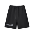 Black Heavyweight Fleece Shorts