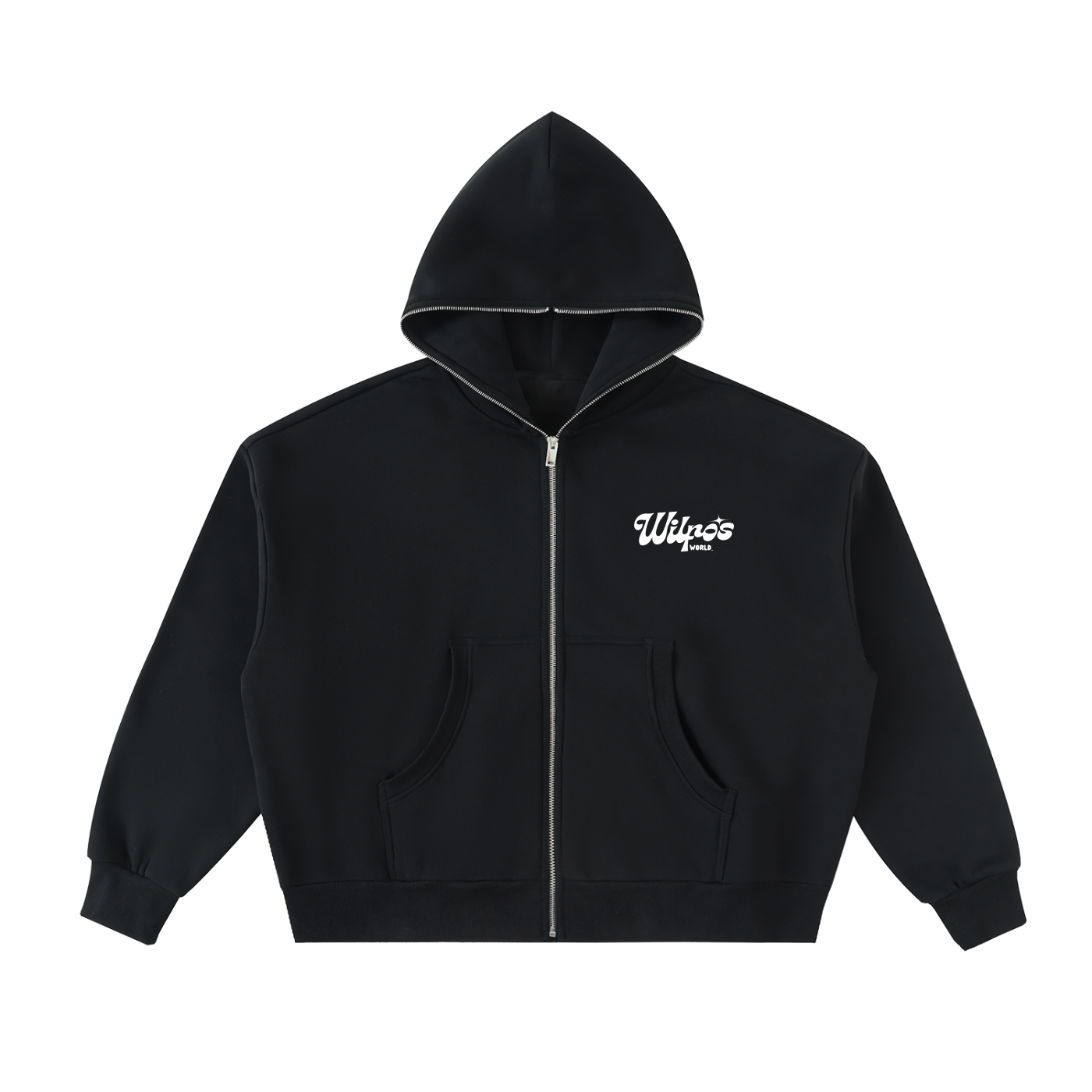 Bear Sweet Full-Zip Boxy Hoodie