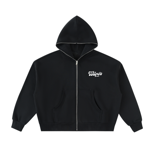 Bear Sweet Full-Zip Boxy Hoodie