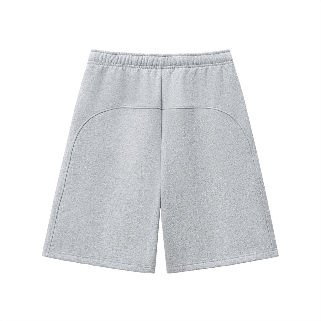 Grey Heavyweight Fleece Shorts