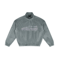 Unisex Plaid Quarter-Zip Sweatshirt